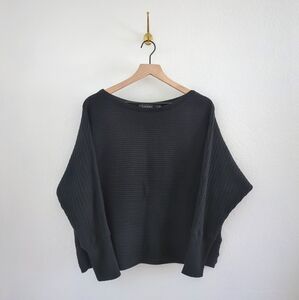 Lauren Ralph Lauren Cotton Dolman Sweater Size XL Minimalist, Quiet Luxury